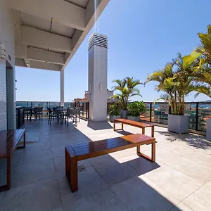 Excelente Apartamento 3 Quartos Novo - Fantástico Rooftop Com Vista Mar E Piscina Do Condomíno - 6 Pessoas - San Diego Casa de Férias Bombinhas